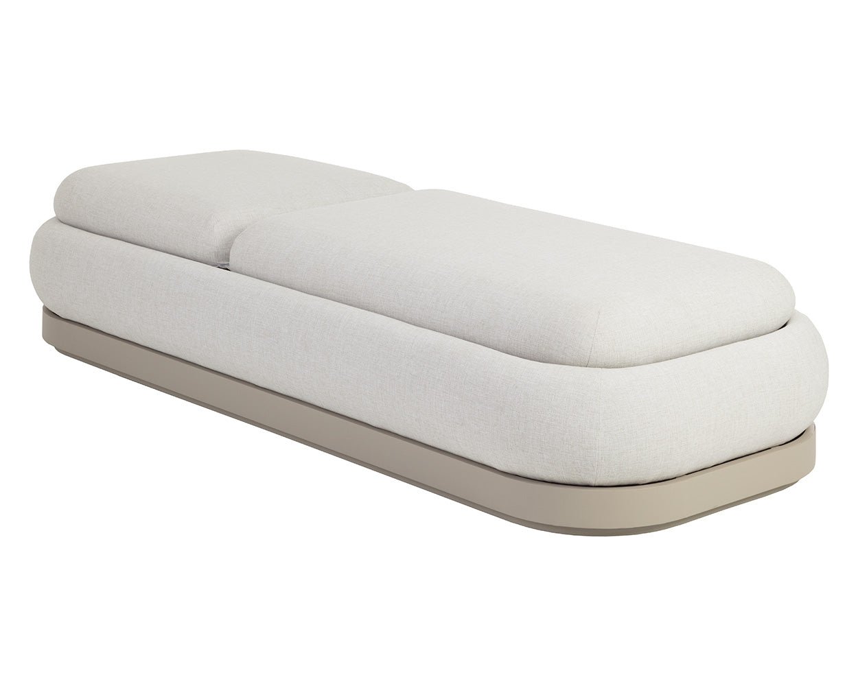 Sonora Lounger Gracebay Light Grey - Image 9