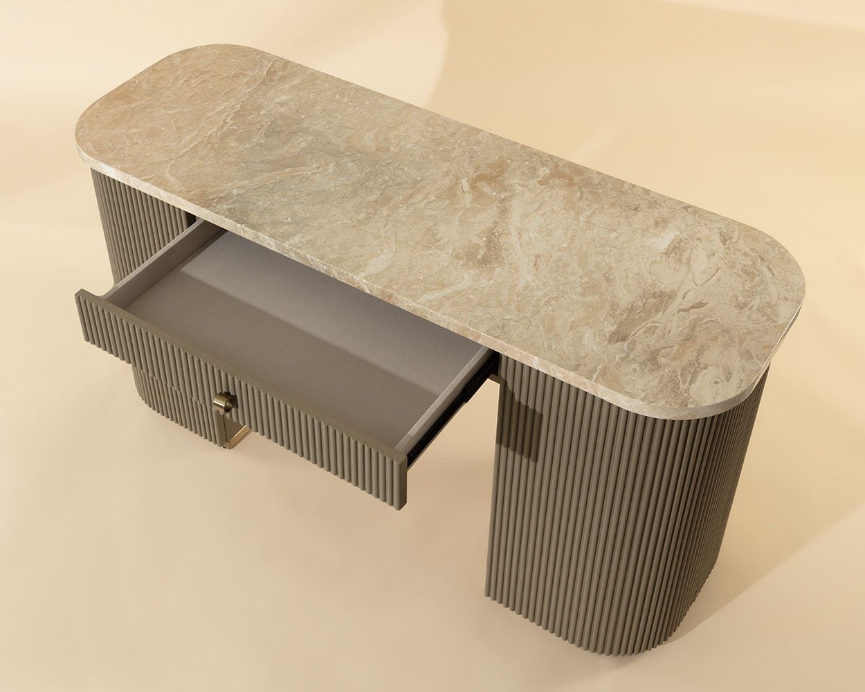 Cataldi Desk Taupe - Image 4