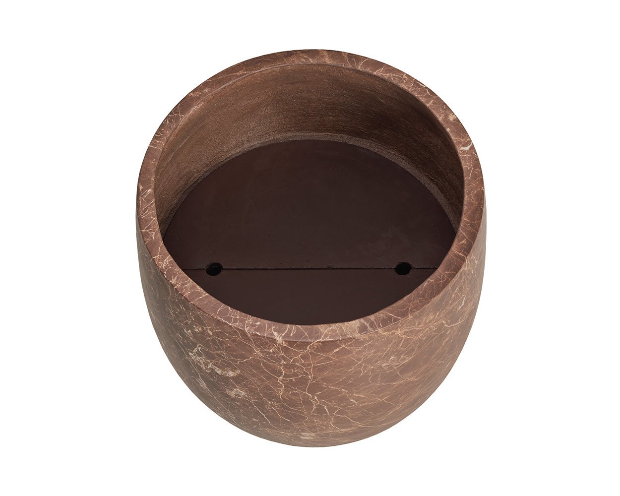 Aster Planter - Small Mocha Marble Look - Image 5