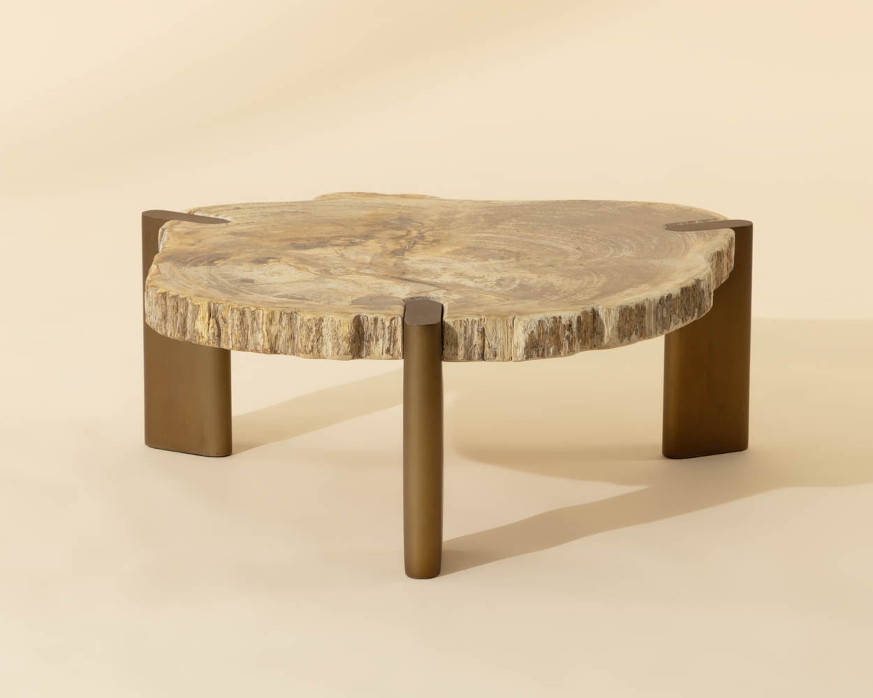 Orric Coffee Table - Low Brown - Image 3