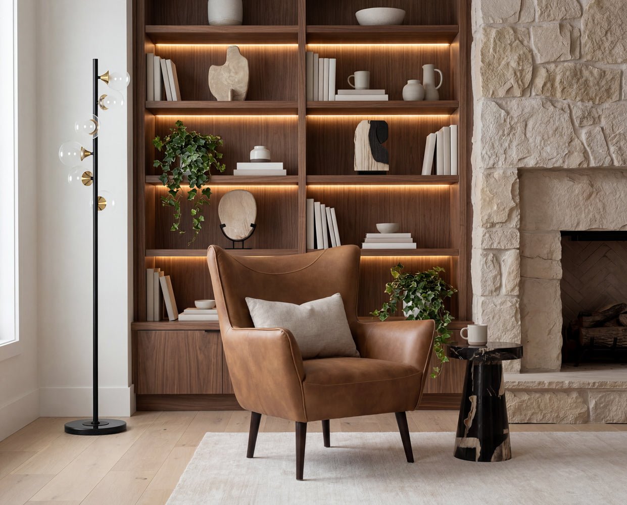 Vajra End Table Black - Image 3