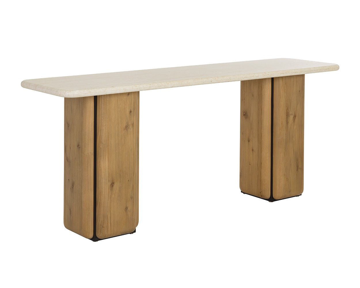 Zeno Console Table Medium Brown - Image 5