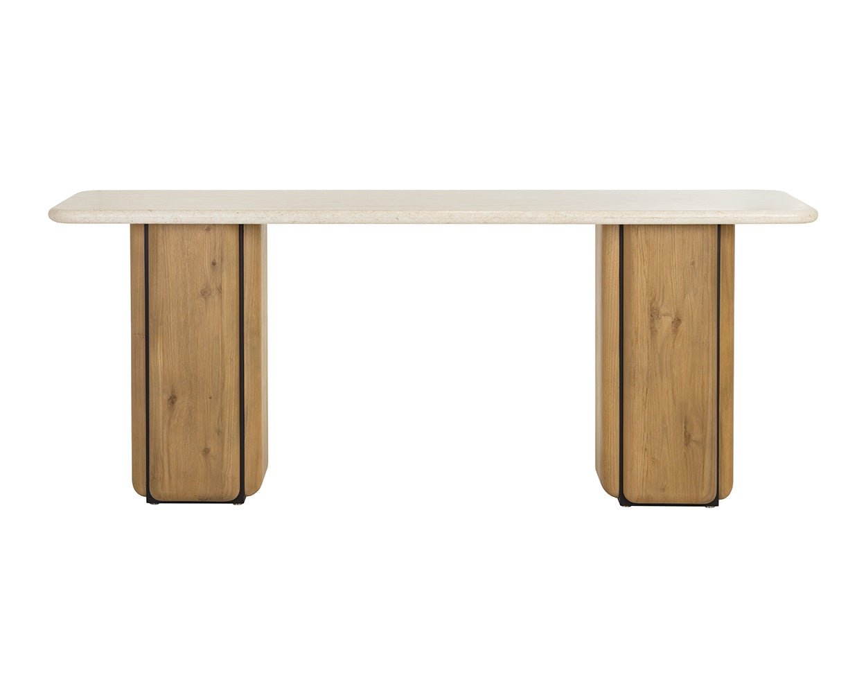 Zeno Console Table Medium Brown - Image 6