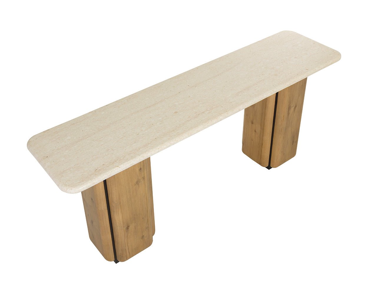 Zeno Console Table Medium Brown - Image 7