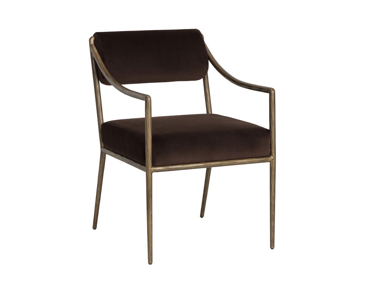 Leticia Dining Armchair Diamond Mink - Image 3