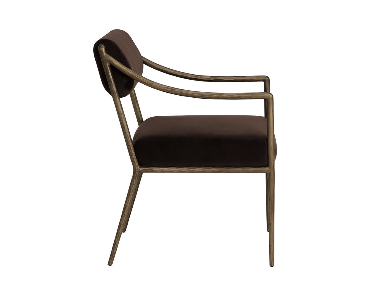 Leticia Dining Armchair Diamond Mink - Image 5
