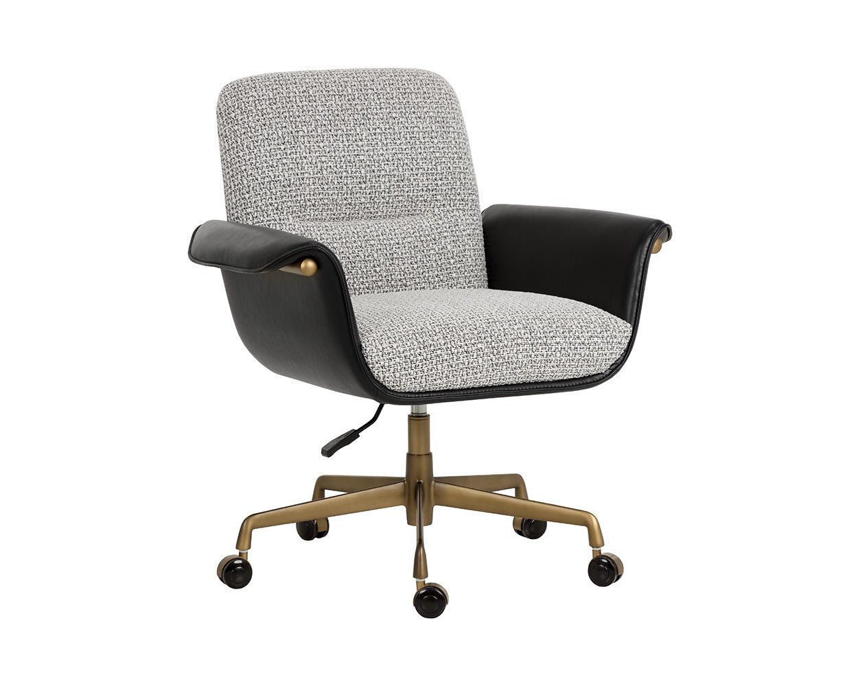 Lomax Office Chair Helios Check Black / Bravo Black - Image 4