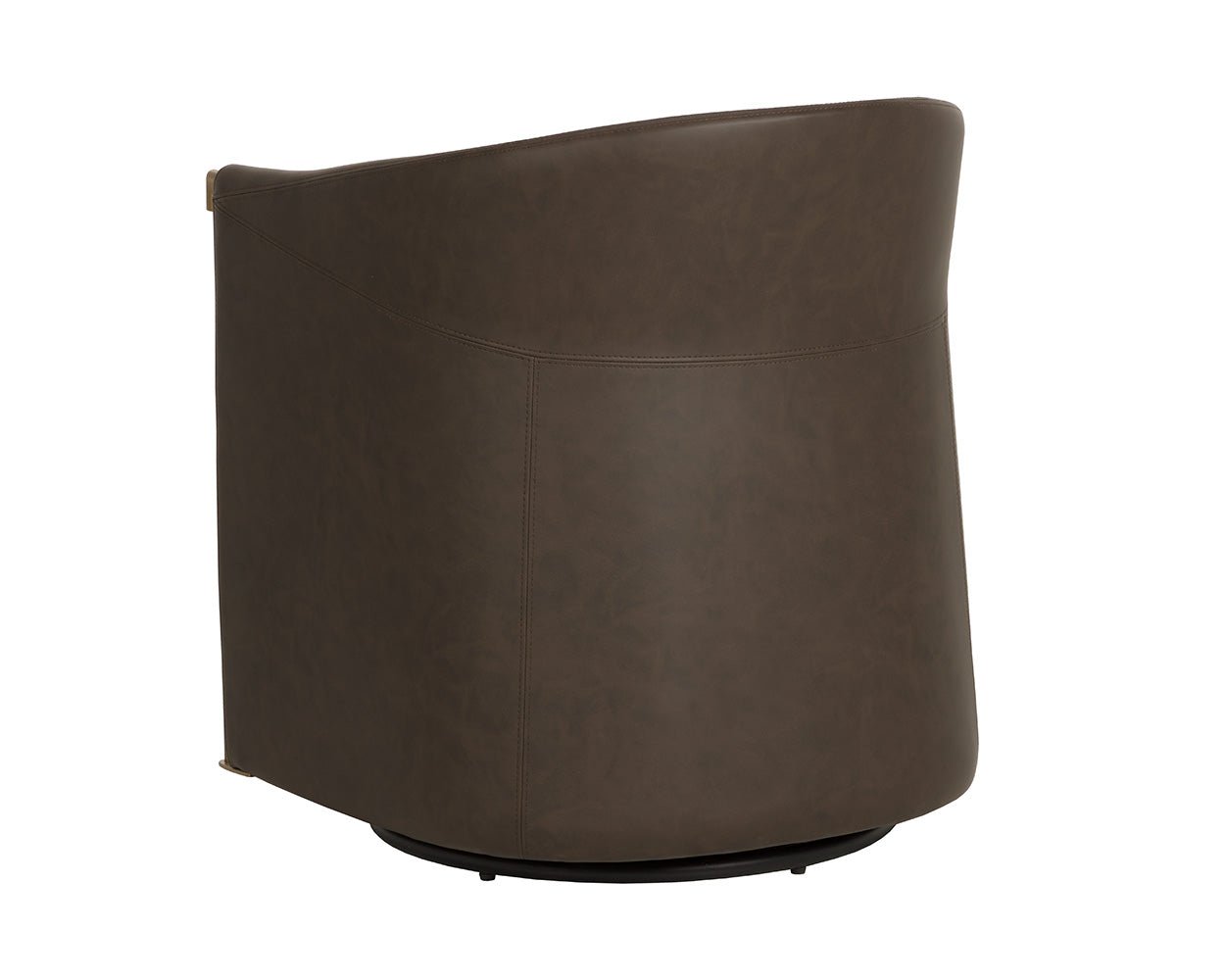 Leontine Swivel Lounge Chair Gellar Earth / Eglinton Espresso - Image 8