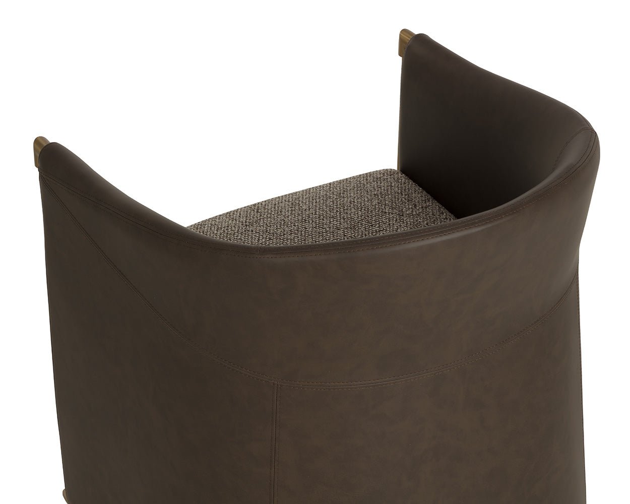 Leontine Swivel Lounge Chair Gellar Earth / Eglinton Espresso - Image 9