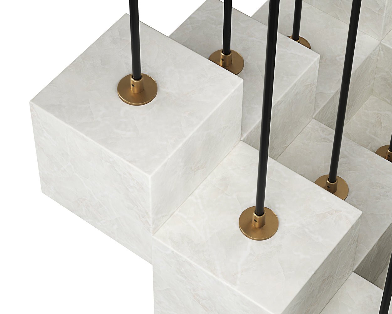 Brixel Chandelier Cream - Image 4