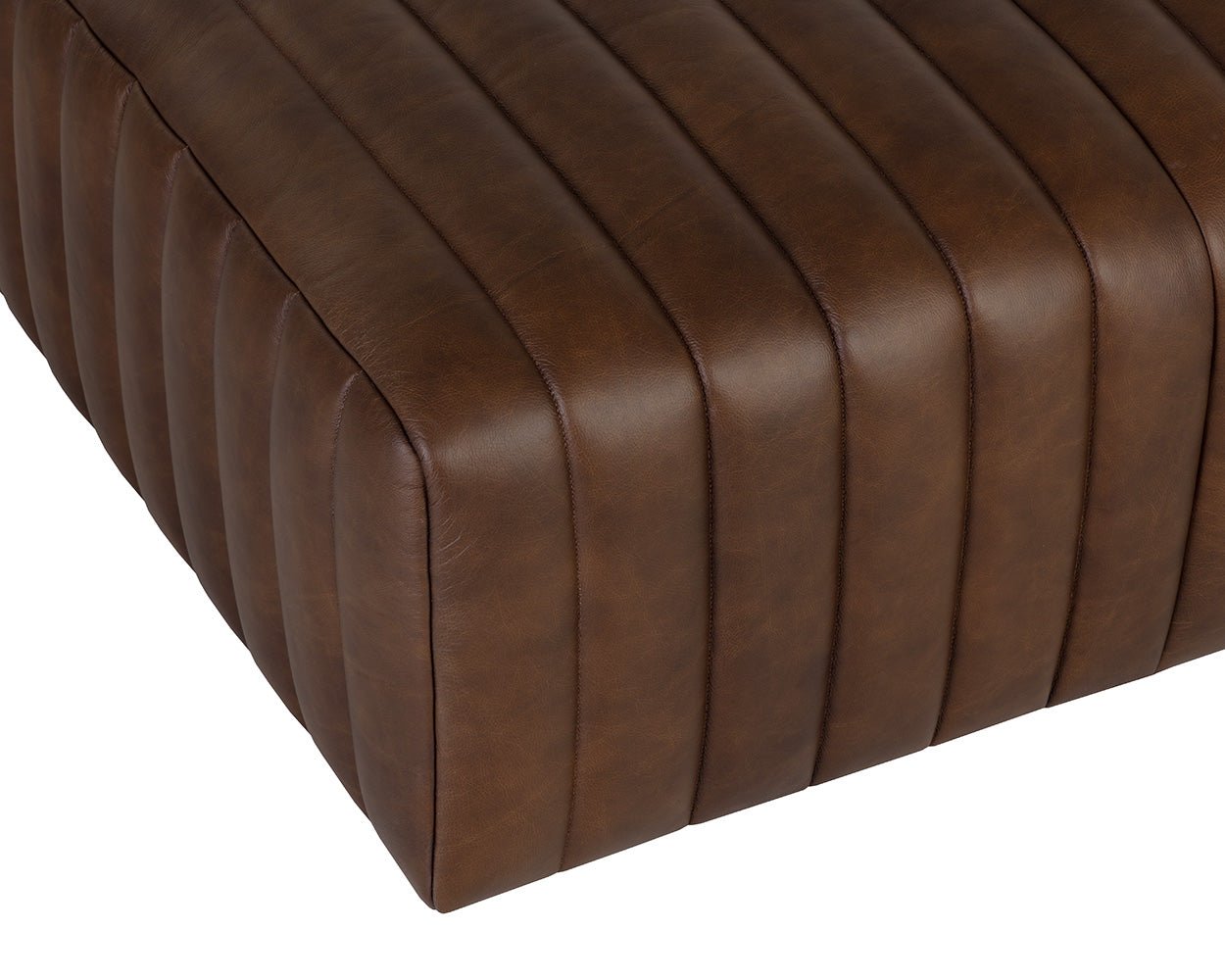 Lewin Ottoman - Rectangular Eastwood Saddle - Image 8