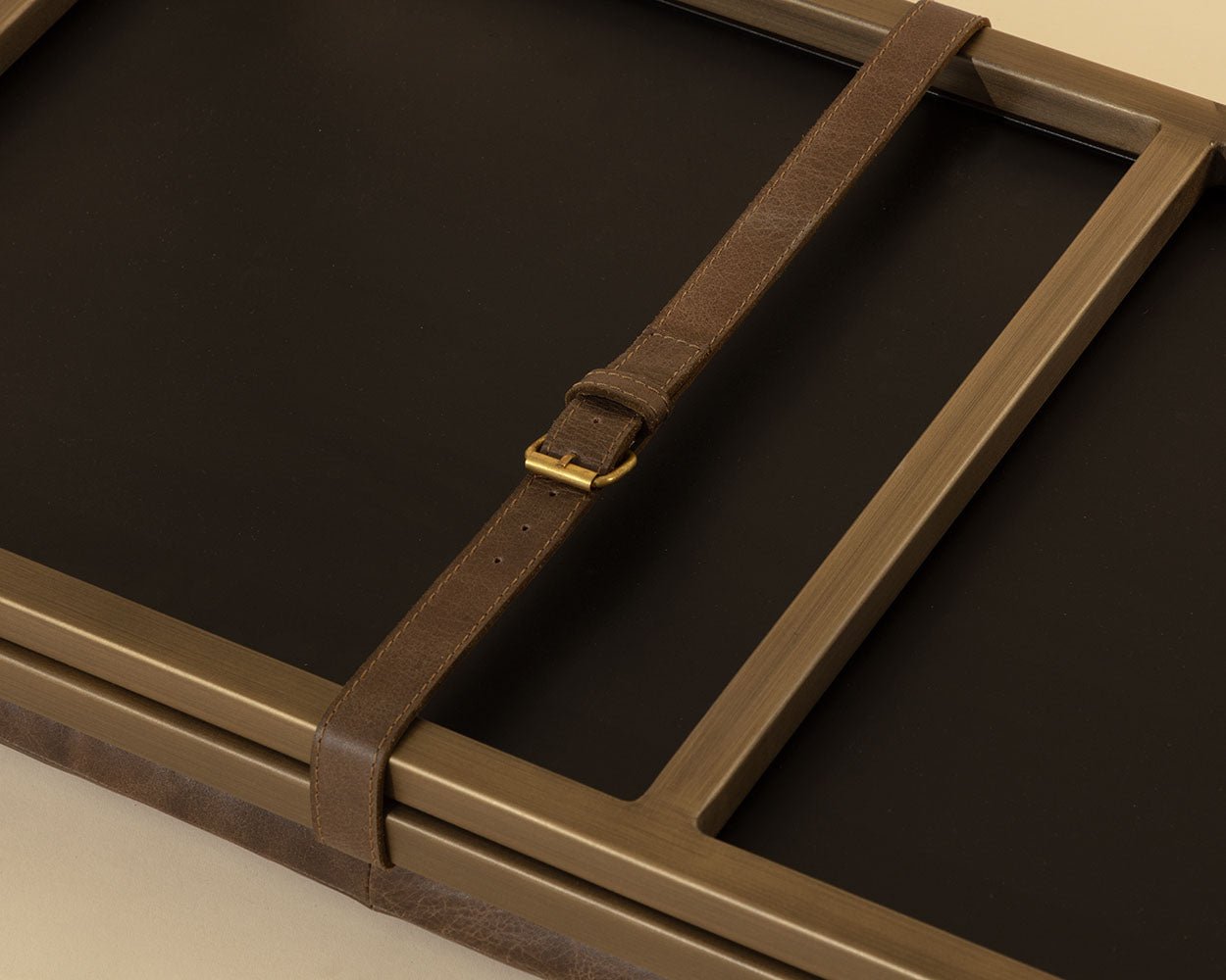 Zancor Bench - Antique Brass Carob - Image 4