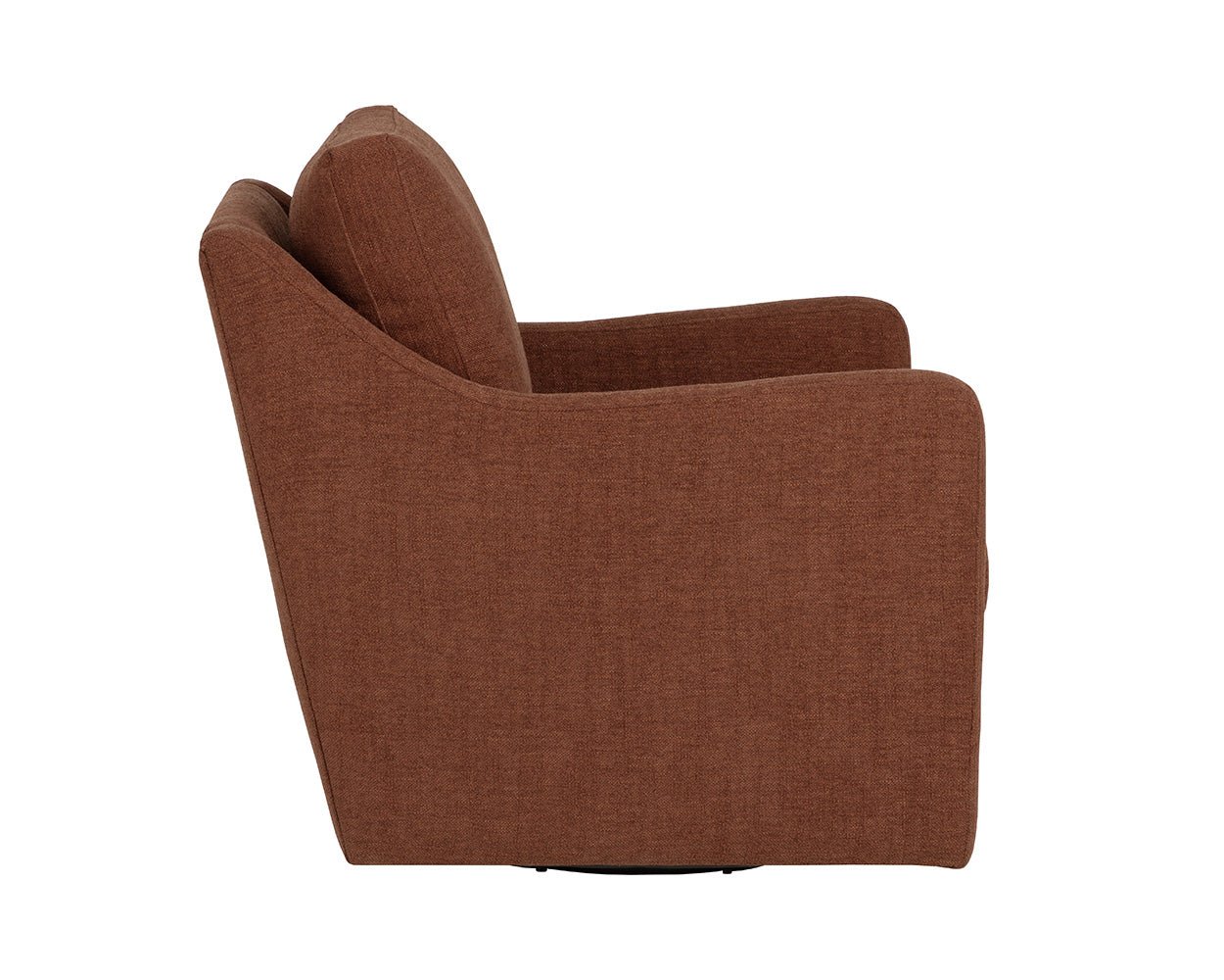 Brianna Swivel Lounge Chair Rhine Russet - Image 6