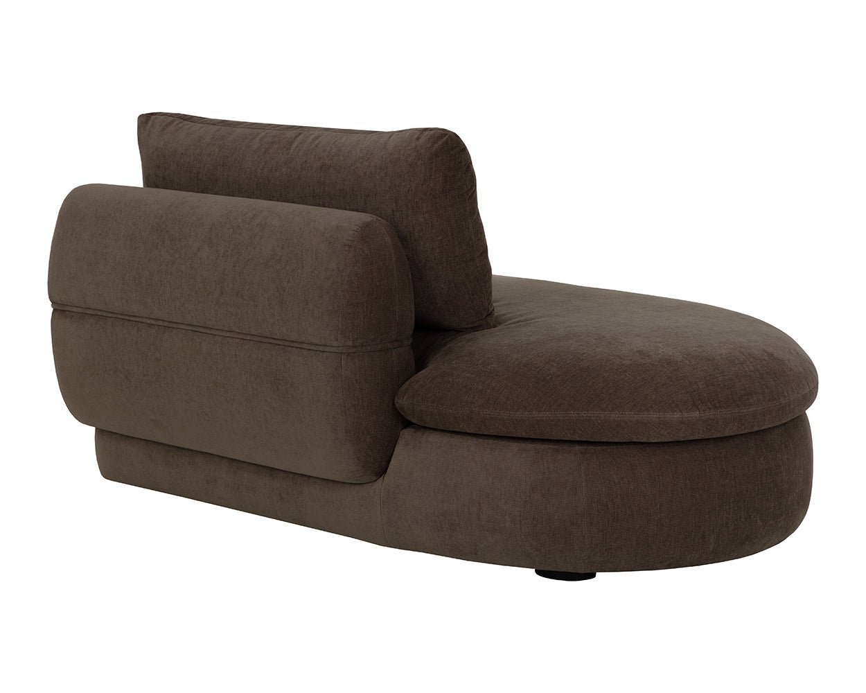 Oressa Modular - Left Chaise Danny Dusty Brown - Image 5