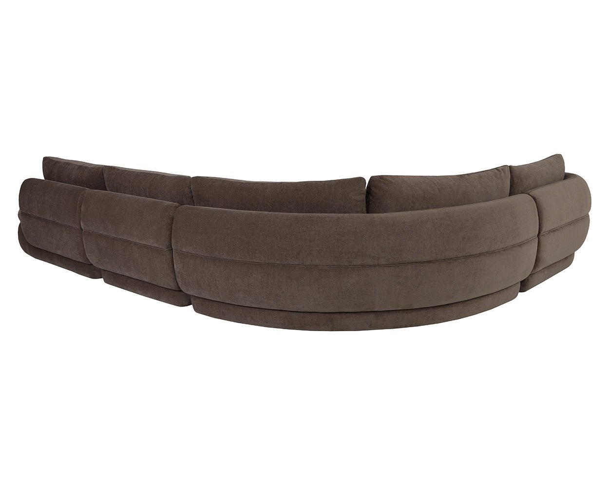 Oressa Modular - Left Chaise Danny Dusty Brown - Image 11