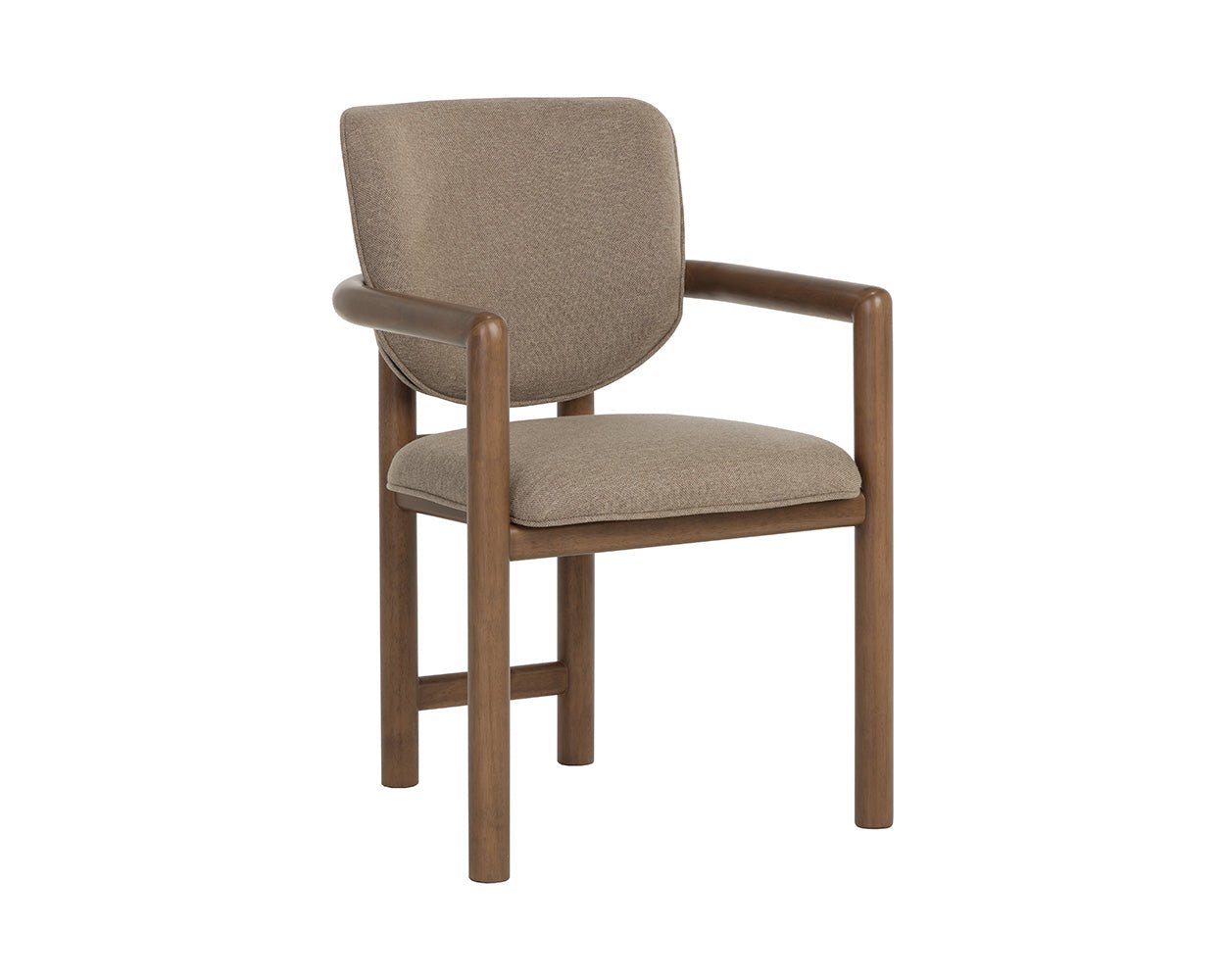 Fremont Dining Armchair City Warm Taupe - Image 3