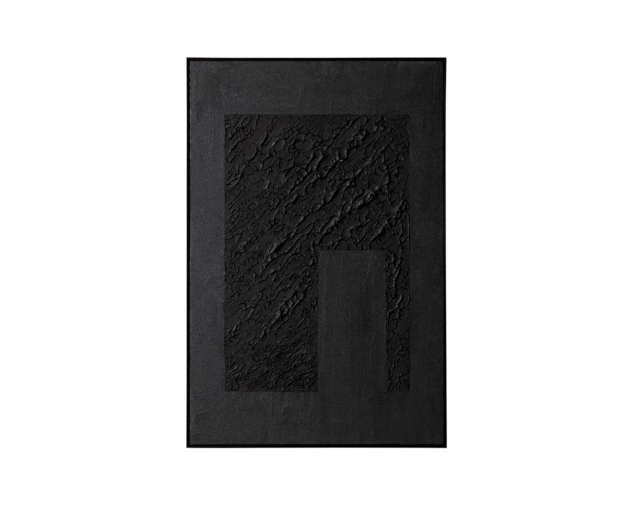 Shadow Work - 40" X 60" - Black Floater Frame Black - Image 6