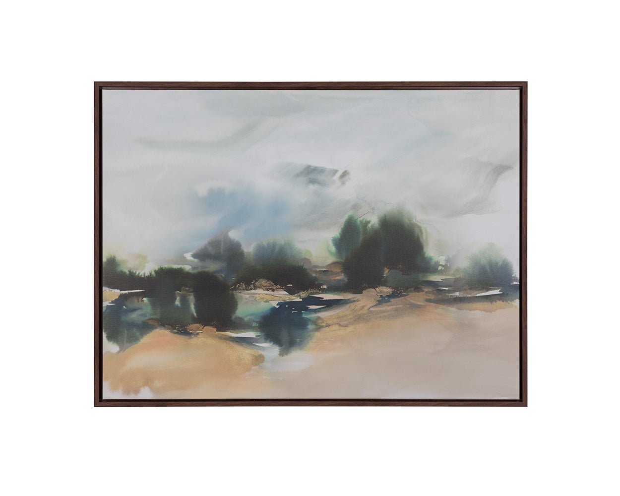 Turner Classic - 40" X 30" - Brown Floater Frame Multi - Image 7