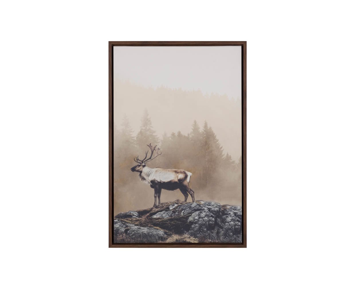 Into The Wild I - 20" X 30" - Brown Floater Frame Brown - Image 9
