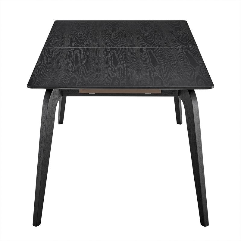 Lawrence Extension Table in Matte Black - Image 4