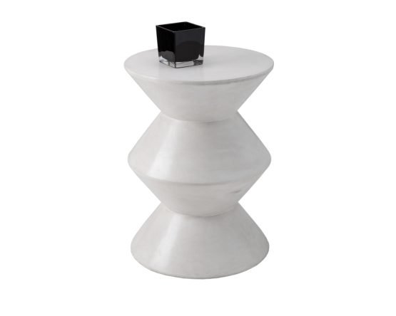 Union End Table White