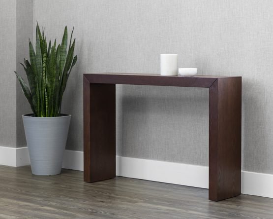 Arch Console Table Mahogany - Image 3