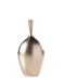 Lilo Gold Dimpled Ceramic Vase - 12.25 Inch Tall