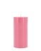 Prime Palm Wax Pillar Candle 3x6 - Pink