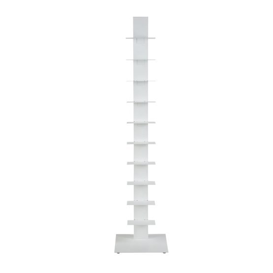 Sapiens Bookcase/Shelf/Shelving Tower in White - Image 2