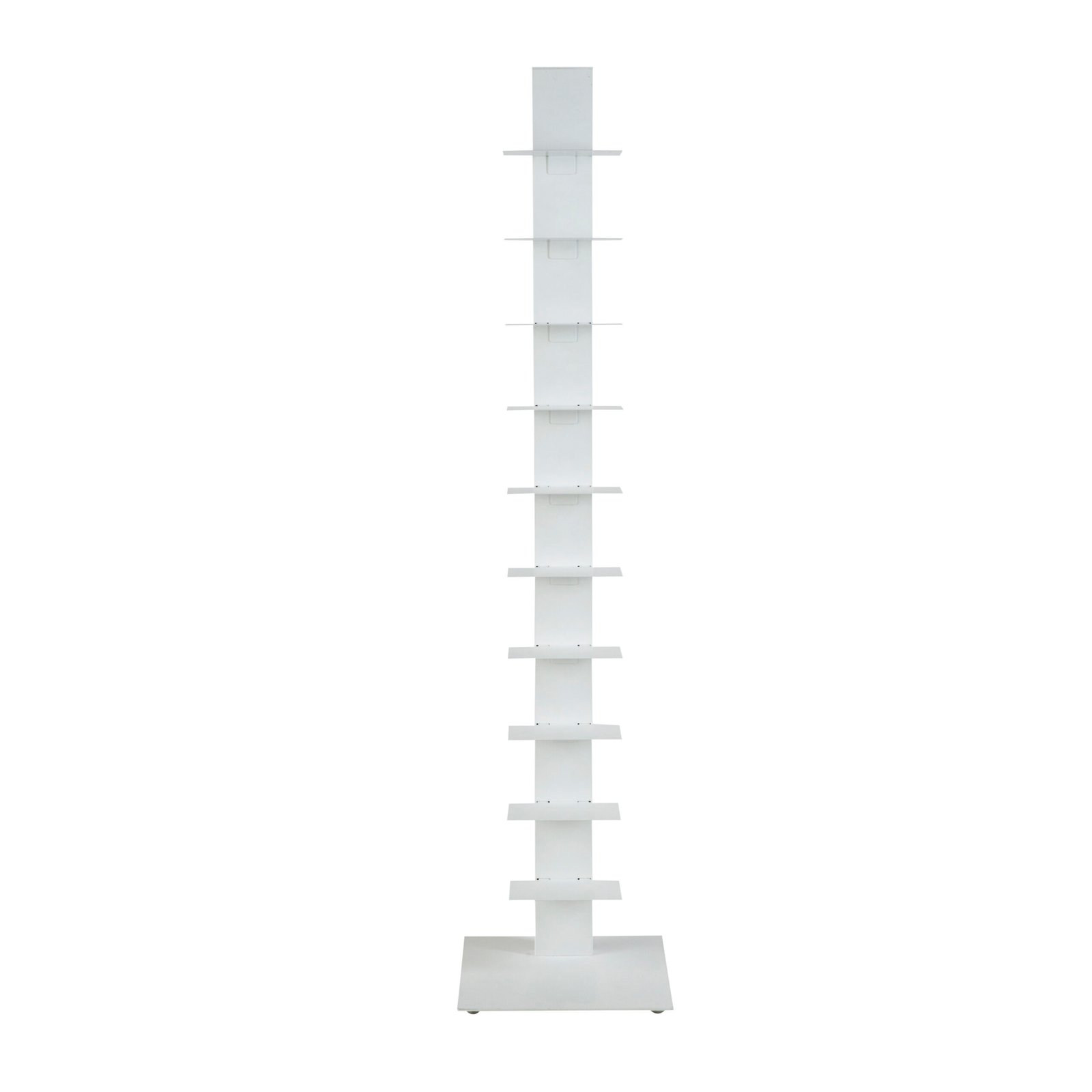 Sapiens Bookcase/Shelf/Shelving Tower in White - Image 2