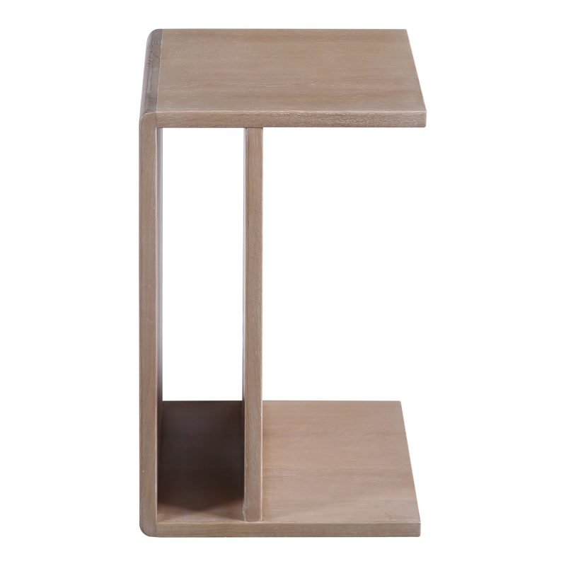 HIROKI ACCENT TABLE OAK WHITE