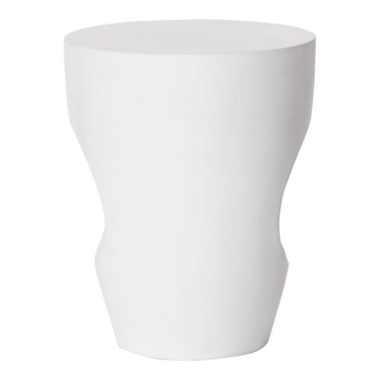 AYLARD OUTDOOR STOOL CREAM WHITE - Image 4