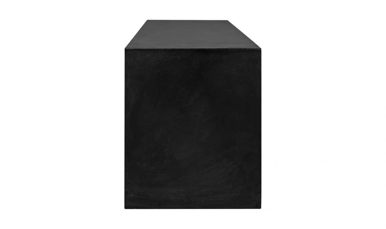 LAZARUS OUTDOOR BENCH BLACK - Image 3