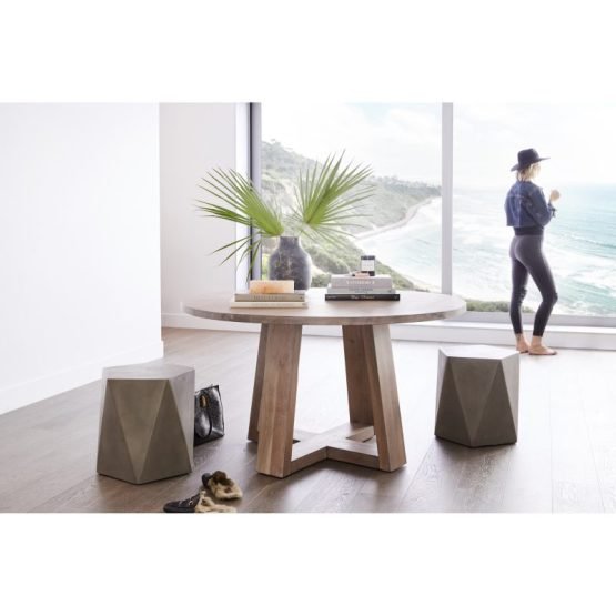 GEM OUTDOOR STOOL GREY DARK GREY - Image 5