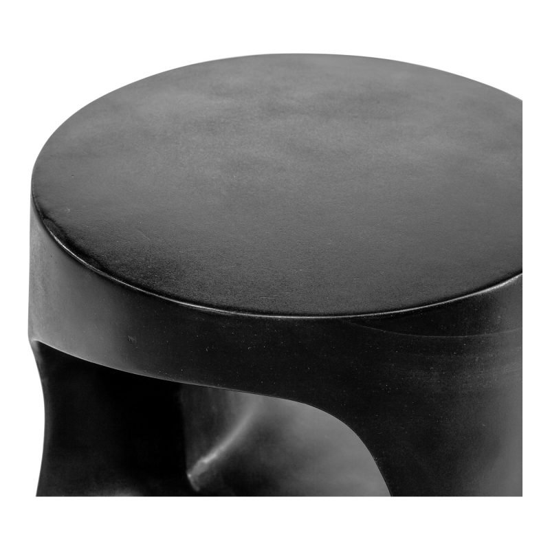 ROTHKO OUTDOOR STOOL BLACK - Image 4