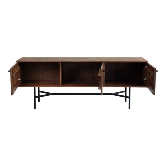 BECK MEDIA CABINET BROWN - Image 3