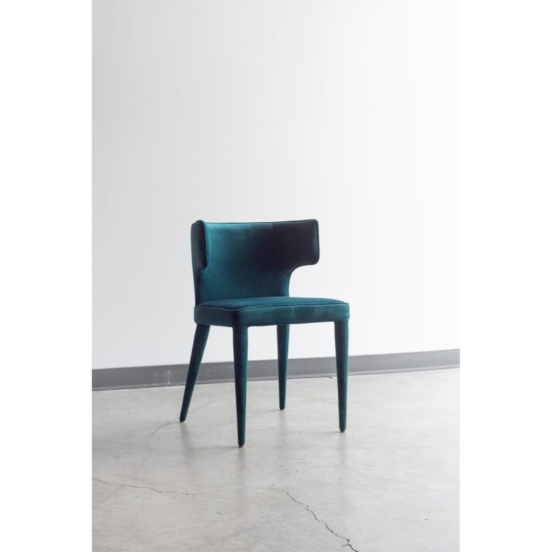 JENNAYA DINING CHAIR TEAL - Image 6
