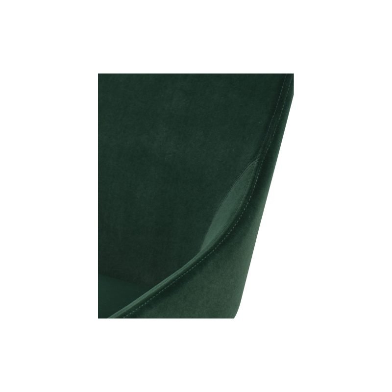SEDONA DINING CHAIR VELVET - SET OF TWO GREEN - Image 4