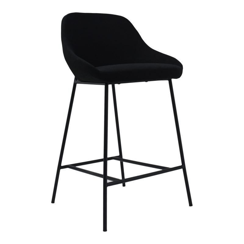 SHELBY COUNTER STOOL BLACK - Image 2