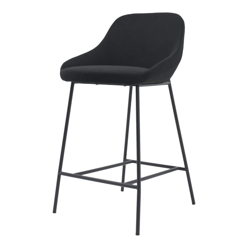 SHELBY COUNTER STOOL BLACK - Image 5
