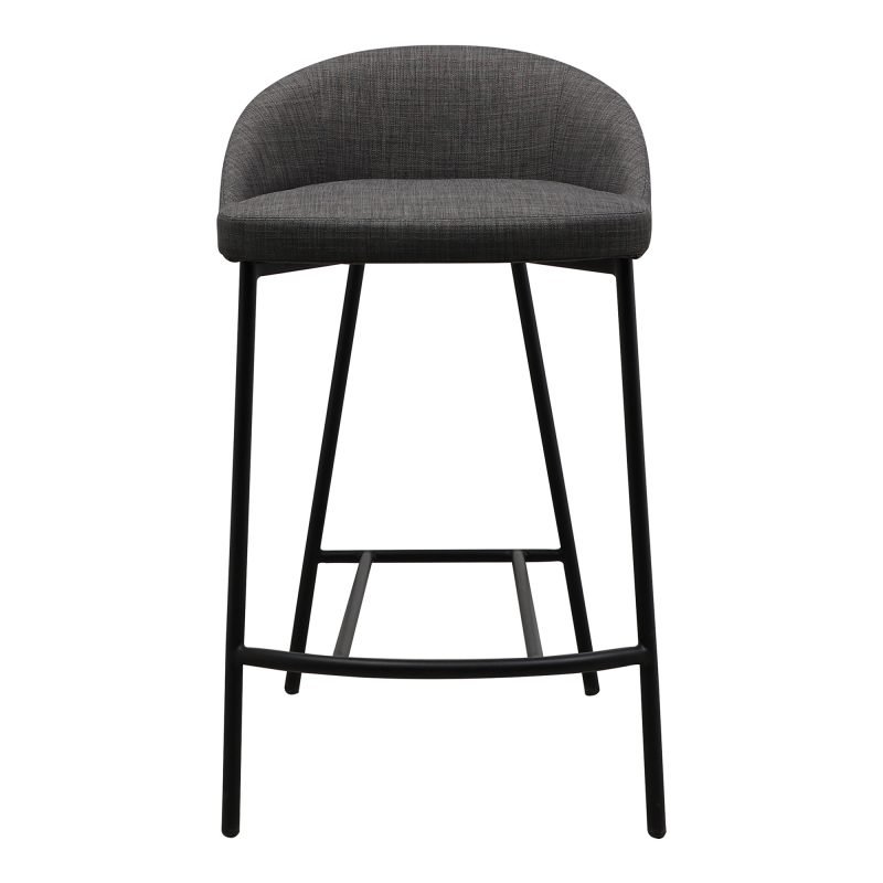SOCO COUNTER STOOL CHARCOAL GREY
