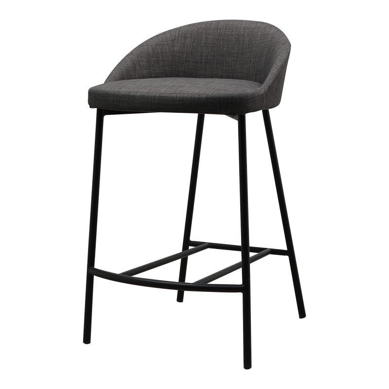 SOCO COUNTER STOOL CHARCOAL GREY - Image 2