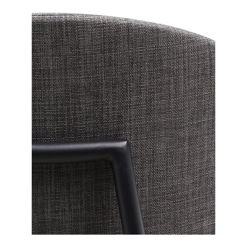 SOCO COUNTER STOOL CHARCOAL GREY - Image 5