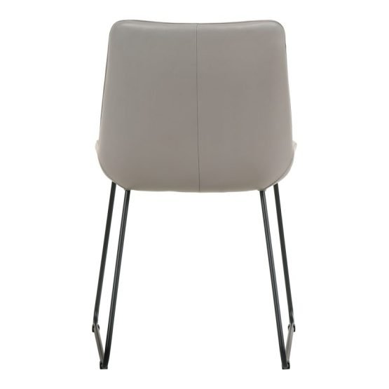 VILLA DINING CHAIR - SET OF TWO GREY - Image 3