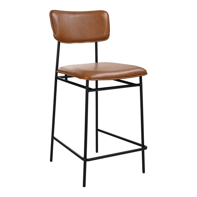 SAILOR COUNTER STOOL BROWN - Image 3