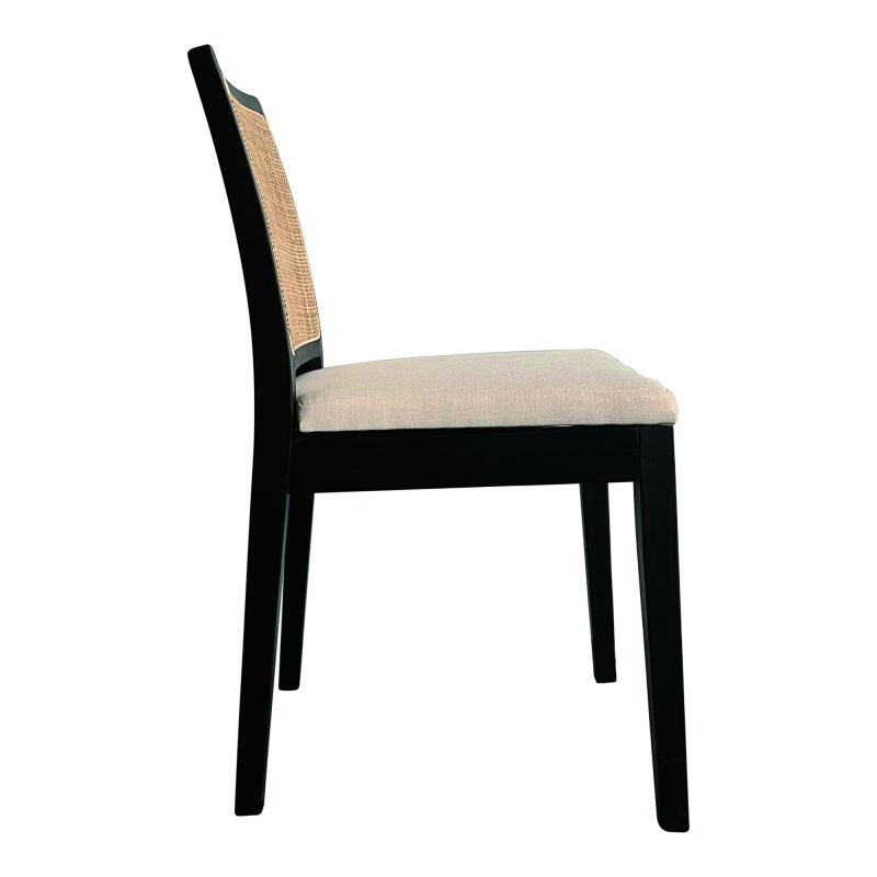 ORVILLE DINING CHAIR - SET OF TWO BLACK - Image 3