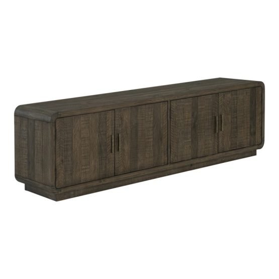 MONTEREY MEDIA CABINET AGED BROWN - Image 2