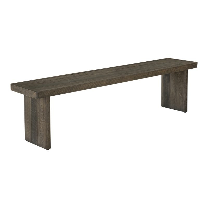 MONTEREY BENCH AGED BROWN - Image 2