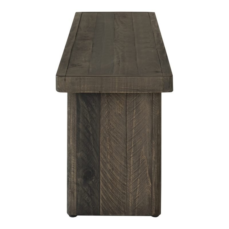 MONTEREY BENCH AGED BROWN - Image 4