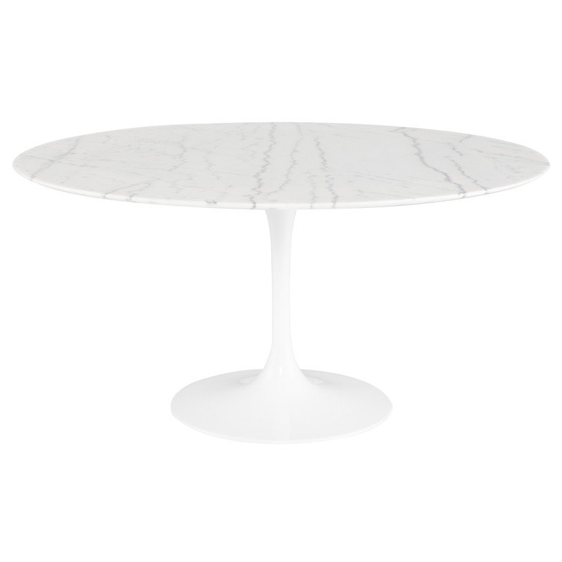 CAL DINING TABLE WHITE Metro Element